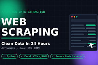 web scraping with python, data extraction and web crawling