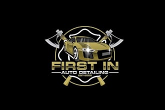 make firefighter owned auto detailing logo