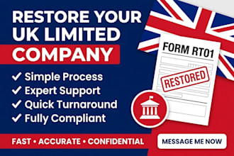 activate, reinstate, restore uk ltd, restore uk limited company, rt01 filing