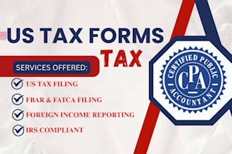 prepare, file, amend fbar fincen 114 and fatca form 8938