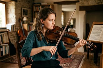 record a professional violin track for your song