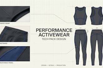 create performance activewear tech pack sportswear leggings sportswear gym wear