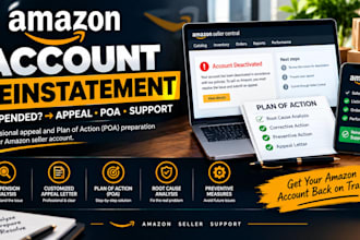 write a professional amazon seller account reinstatement