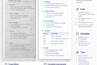 retype your handwritten documents