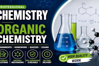 do chemistry research, projects, virtual labs, organic, and inorganic chemistry