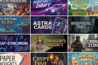 create game cover art key art video game artwork promotional illustration