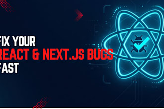 fix bugs and add features to your react, next js or node app