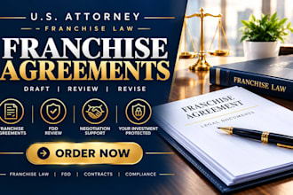 revise and redline your US franchise contract for negotiation