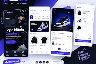 do web design, app ui design, ui ux, wireframe, brand identity, figma, adobe xd