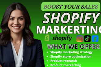 do shopify markerting, shopify promotion, boost shopify sales, shopify sales