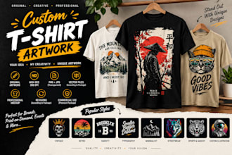 design custom vintage modern varsity t shirt designs
