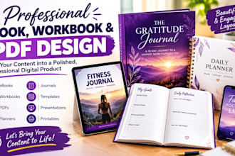 design your workbook, lead magnet, or ebook PDF