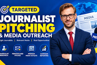 pitch your press story to targeted journalists and premium media outlets