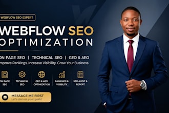 do webflow SEO optimization shopify wix squarespace webflow website