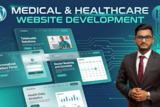 build a wordpress clinic, dental, medical or home care website