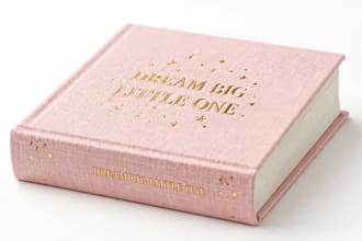 design a 40 page premium KDP  journal for girls