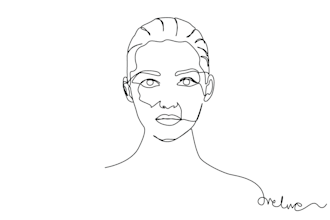 draw one line art, single line art, continuous line art