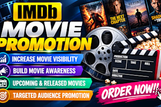 promote your imdb movie to increase visibility and boost starmeter