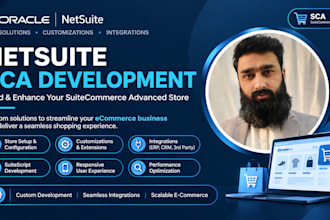 develop and customize netsuite suitecommerce advanced sca