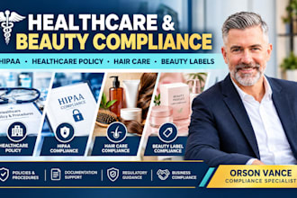 handle healthcare policy, hipaa compliance, hair care and beauty compliance