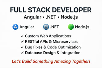 create a fullstack web application