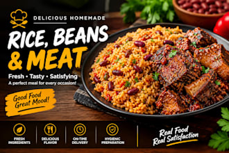 cook delicious nigerian rice, beans and homemade soups