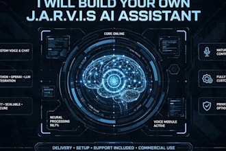 create a custom jarvis ai voice assistant for your pc