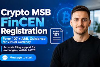 register crypto msb with fincen form 107 and aml guidance for virtual currency