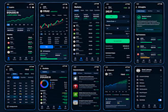 develop stock trading app like interactive brokers with real time ai prediction