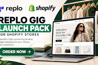 design a high converting shopify advertorial or listicle page in replo