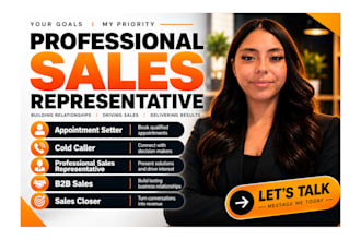 b2b saas appointment setter cold caller sales representative sales closer