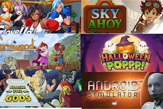 design steam capsule art game header steam banner store page