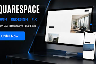 transform squarespace website with custom design CSS squarespace seo bug fixes