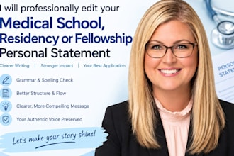 edit your medical school residency or fellowship amcas pa personal statement sop