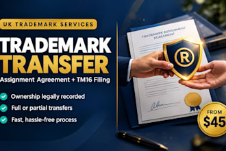 transfer your UK trademark ownership and file the tm16 with ukipo, USA trademark