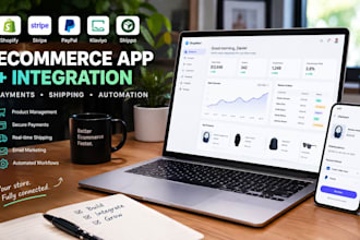 integrate paypal, stripe, klaviyo and shippo to your ecommerce app