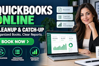 clean up and catch up your quickbooks online bookkeeping