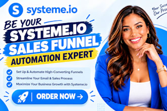 be your systeme io sales funnel automation expert