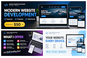 we build a modern responsive website for your business