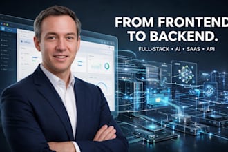 build web application, ai web app, saas platform, and ai app developer
