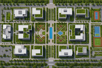 draw 2d site plan, plot plan, property plan from google maps in autocad