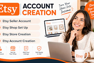 create etsy seller account etsy account creation and etsy shop setup