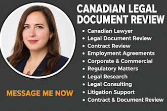 review contracts, employment agreements, and legal documents
