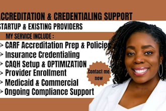 assist behavioral home healthcare do carf accreditation, insurance credentialing