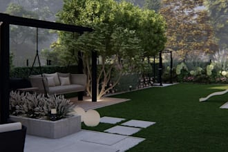 create garden, backyard and landscape design