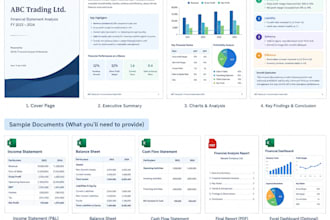 analyze your financial statements and prepare a financial report