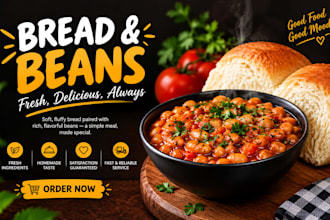 d bread and beans