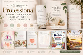 design a professional ebook, lead magnet