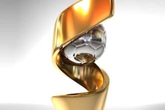 create printable trophy stl 3d award trophy design custom sport trophy design 3d