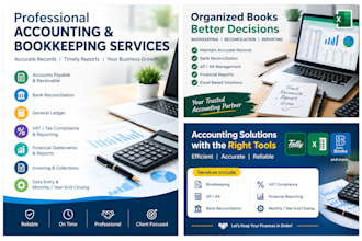 be your professional accountant and bookkeeper